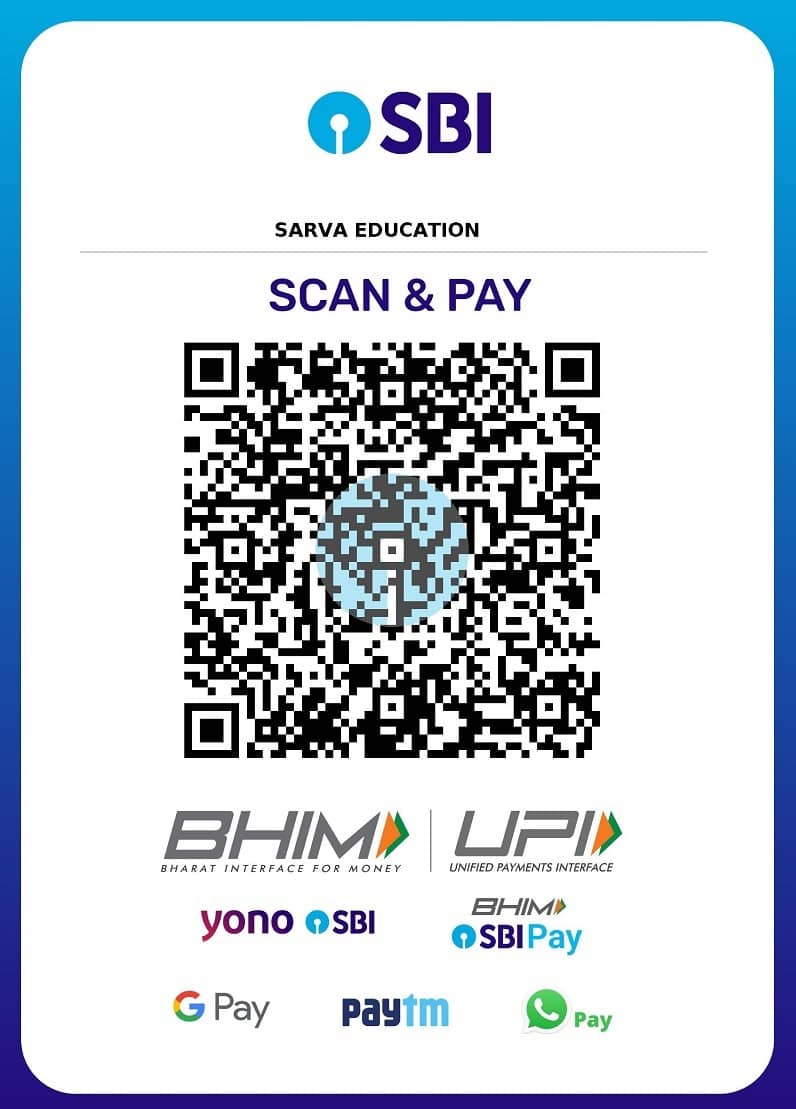 Sarva Education Payment QR Code
